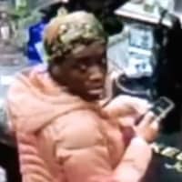 <p>Police in Suffolk County are attempting to locate a woman who stole from County Line Wine and Liquors in Farmingdale.</p>