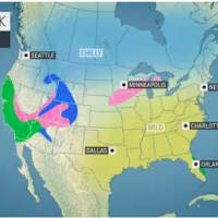 <p>A look at the outlook for Christmas on Wednesday, Dec. 25.</p>