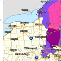 <p>A look at areas where Winter Storm warnings, watches and advisories are in effect.</p>