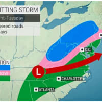 <p>A look at the storm system that will move through on Tuesday, Jan. 7.</p>