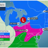 <p>Time frame changes for first potential snowstorm of the new year.</p>