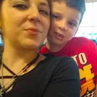 <p>Amanda Russo, 29, and her son, Danny.</p>
