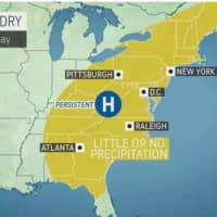 <p>The dry weather will extend through the Northeast.</p>