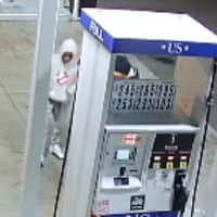 <p>Suffolk County Crime Stoppers and Suffolk County Police Fifth Squad detectives are seeking the public’s help to identify and locate two men who robbed a man outside a Bellport gas station this month.</p>