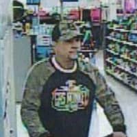 <p>A man who was caught on camera stealing boots and paper towels from Walmart in Middle Island is wanted by Suffolk County Police.</p>