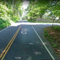 <p>Ridgefield Road (Route 33) near the intersection of Kellogg Drive, where the report of an erratic driver was placed.</p>