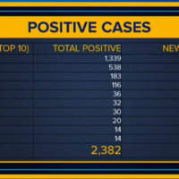 <p>A geographic look at the number of new cases in New York as of Wednesday morning, March 18.</p>