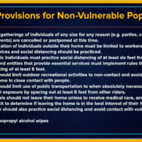 <p>PAUSE provisions for non-vulnerable members of the popular.</p>