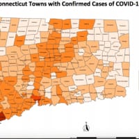 <p>A look at the counties with the most and least confirmed Connecticut COVID-19 cases.</p>