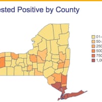 <p>Rates for each county for those who&#x27;ve tested positive for COVID-19.</p>