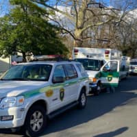 <p>A procession of Monmouth County EMS, firefighters and police drove to Robert Weber&#x27;s home in Middletown.</p>