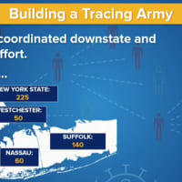<p>New York will be building a &quot;tracing army&quot; following positive COVID-19 cases.</p>
