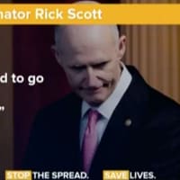 <p>New York Gov. Andrew Cuomo didn&#x27;t mince his words about Sen. Rick Scott</p>