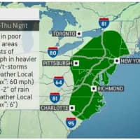 <p>Flooding in poor drainage areas and winds gusts up to 50 miles per hour are possible with some of the storms.</p>