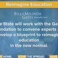 <p>New York State will be working with the Gates Foundation to re-imagine education in the &quot;new normal.&quot;</p>