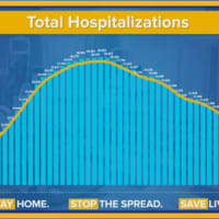 <p>A look at daily hospitalizations in New York State through Monday, May 11.</p>