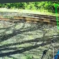 <p>A picture of Peter Manfredonia walking on train tracks  in East Stroudsburg, Monroe County, Pennsylvania on Sunday, May 24 was released on Monday afternoon, May 25 by Pennsylvania State Police.</p>