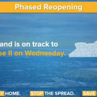 <p>Long Island is on track to reopen as part of Phase 2 as of Wednesday, June 10.</p>