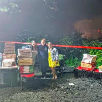 <p>Local pizza parlors and Italian restaurants for supplying our firefighters with food and water.</p>