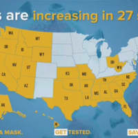 <p>New York Gov. Andrew Cuomo, New Jersey Gov. Phil Murphy, and Connecticut Gov. Ned Lamont announced that travelers entering the region from states with high COVID-19 rates will face a mandatory 14-day quarantine.</p>