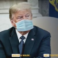 <p>New York Gov. Andrew Cuomo is encouraging everyone to wear a mask to stop the spread of COVID-19.</p>