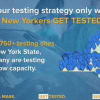 <p>New York Gov. Andrew Cuomo is encouraging all residents to get tested for COVID-19.</p>