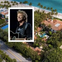 <p>Rocker Jon Bon Jovi purchased a Palm Beach waterfront estate at 1075 N Ocean Boulevard for $43 -- the same day he sold his other Florida home down the street for less than half of that.</p>