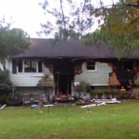 <p>The blaze broke out at 435 Bellwood Avenue just after 11 a.m., Pattenburg Volunteer Fire Company officials said.</p>