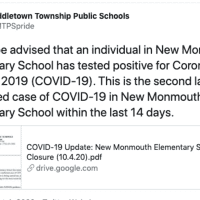 <p>Middletown Public Schools announced another positive COVID-19 case.</p>