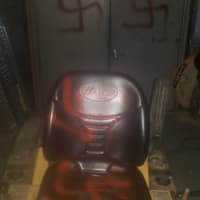 <p>Symbols of hate were found inside the clubhouse of the Port Washington PAL.</p>