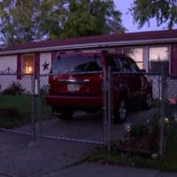 <p>The Burlington City home where a 61-year-old woman was found beaten and stabbed to death. (Courtesy: CBS 3 Philly Eyewitness News)</p>