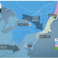 <p>There will be some snow showers in parts of the region.</p>