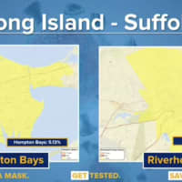 <p>New &quot;yellow zones&quot; have been designated in Suffolk County.</p>