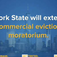 <p>New York State is extending the commercial eviction moratorium to help business owners.</p>