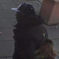 <p>A surveillance image of the wanted man.</p>