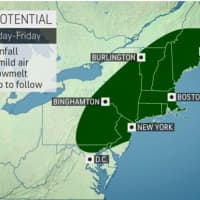 <p>A look at the potential for flooding Thursday night, Dec. 24 into Friday, Dec. 25.</p>