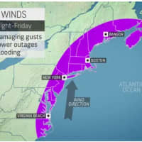 <p>Locally damaging wind gusts will bring the risk of power outages on Thursday night, Dec. 24 into Friday, Dec. 25.</p>