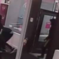 <p>Surveillance footage of the alleged thieves</p>