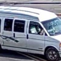 <p>Recognize this van? A suspect vehicle in a motorcycle theft.</p>