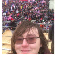 <p>A selfie federal authorities say Patrick Edward McCaughey took during the Wednesday, Jan. 6 riot.</p>