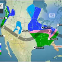 <p>Cold air will linger through the weekend.</p>