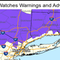<p>A Winter Weather Advisory is in effect from 4 a.m. Tuesday, Feb. 9 to 1 a.m. Wednesday., Feb. 10 for the areas shown above.</p>