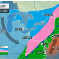 <p>The storm system sweeping through to usher in the start of April will bring a new round of rain, plus some snow in parts of the region.</p>