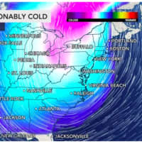 <p>A look at the unseasonably cold weather pattern that has moved in on April Fools&#x27; Day, Thursday, April 1, which is also Major League Baseball Opening Day.</p>