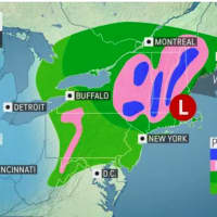 <p>The storm system will bring a mix of snow, sleet, rain and showers to the region Thursday, April 15 into Friday, April 16.</p>