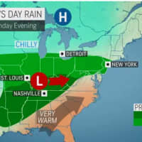 <p>The outlook for Mother&#x27;s Day, Sunday, May 9.</p>