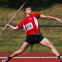 <p>The javelin event in track-and-field</p>