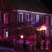 <p>The front of a Toms River home that caught fire overnight Wednesday. It was the set of the 1979 movie classic, &quot;The Amityville Horror.&quot;</p>