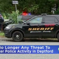 <p>Gloucester County Sheriff&#x27;s and SWAT at scene of a standoff. (Courtesy CBS Eyewitness News Philly)</p>