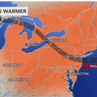 <p>The warming trend arrives on Saturday, June 5.</p>